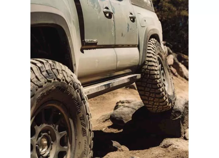 Rock Slide Engineering 05-23 tacoma black powdercoat steel rock sliders