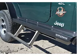 Rock Slide Engineering 97-06 jeep wrangler tj step sliders drivers side sub part
