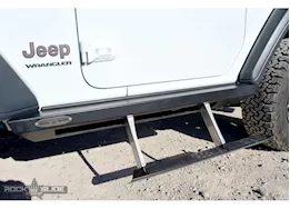 Rock Slide Engineering 24 jeep wrangler jl 2dr side step sliders; set