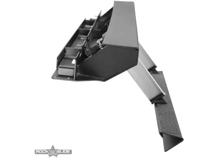 Rock Slide Engineering 24 jeep wrangler jl 2dr side step sliders; passenger side sub part