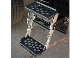 Rock Slide Engineering R-step 9 inch wide step with universal brackets to mount on flat surface
