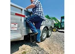 Rock Slide Engineering R-step 9 inch wide step with universal brackets to mount on flat surface