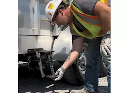Rock Slide Engineering R-step 9 inch wide step with universal brackets to mount on flat surface