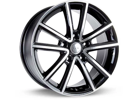 RTX Wheels AUBURN 17X7.5 5X127 ET35 CB71.5 BLACK MACHINED