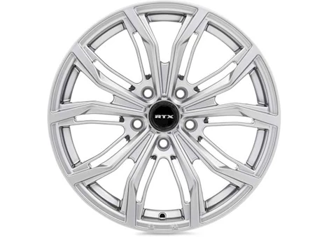 RTX Wheels Black widow 18x8 5x114.3 et42 cb73.1 hyper silver Main Image