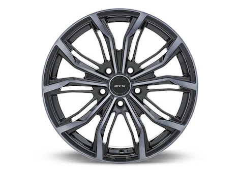 RTX Wheels BLACK WIDOW 19X8.5 5X114.3 ET38 CB73.1 BLACK MACHINED GREY