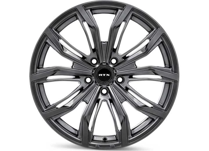 RTX Wheels Black widow 18x8 5x114.3 et42 cb73.1 hyper black Main Image