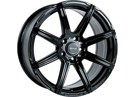 RTX Wheels COMPASS 15X6.5 5X100 38P C73.1 GLOSS BLACK