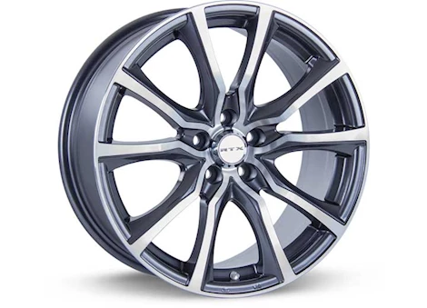 RTX Wheels CONTOUR 18X8 5X108 ET42 CB63.4 GUNMETAL MACHINED