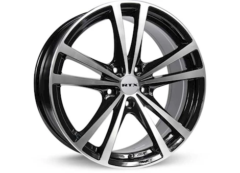 RTX Wheels FORCE 15X6.5 4X100 ET42 CB73.1 BLACK MACHINED