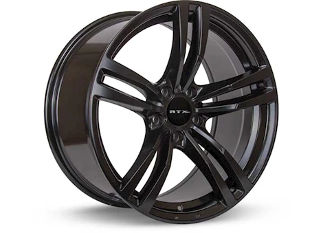 RTX Wheels GRAZ 17X8 5X120 35P CB72.6 SATIN BLACK