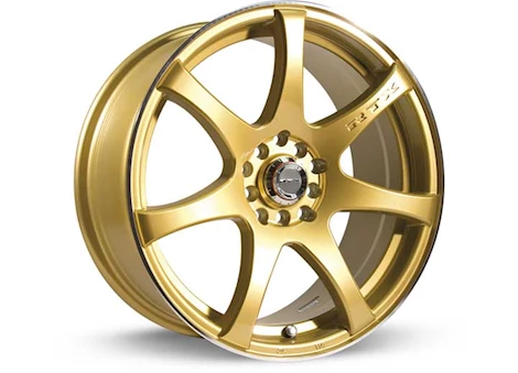 RTX Wheels INK 17X7.5 5-100/114.3 42P C73.1 GOLD MCH