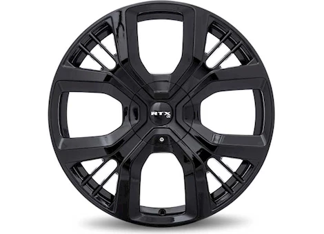 RTX Wheels PS-01 19X8 5X108 ET45 CB63.4 GLOSS BLACK