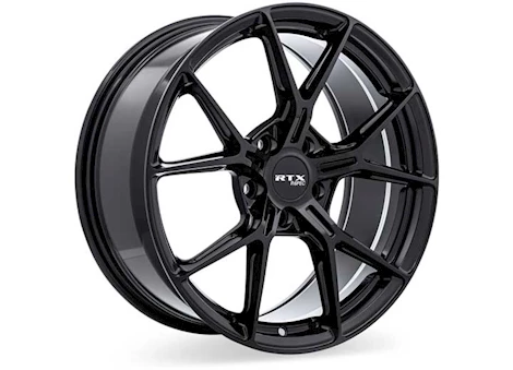 RTX Wheels RS01 19X8.5 5X114.3 ET38 CB67.1 GLOSS BLACK