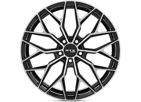 RTX Wheels RS02 20X8.5 5X114.3 ET38 CB67.1 GLOSS BLACK MACHINED