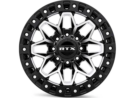 RTX Wheels ZION 20X9 8X180 ET20 CB125.1 GLOSS BLACK MACHINED