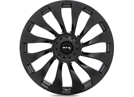 RTX Wheels TS-02 18X8.5 5X114.3 ET35 CB64.1 SATIN BLACK