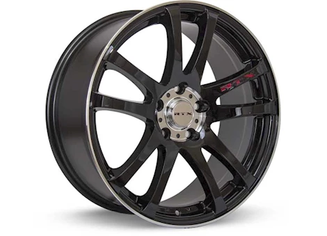 RTX Wheels TWIN 15X6.5 4X100 ET38 CB73.1 BLACK MACHINED