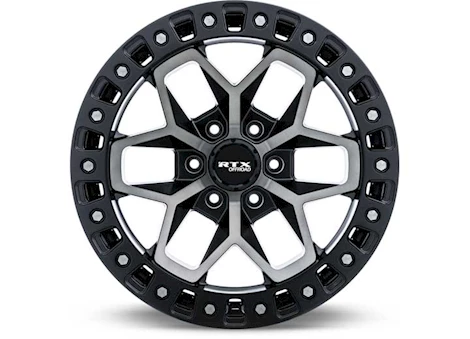 RTX Wheels ZION 18X9 6X135 ET0 CB87.1 SATIN BLACK TINTED BRONZE