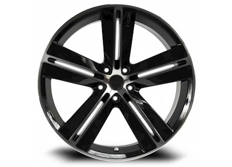 RTX Wheels SMS 17X7.5 5X115 ET20 CB71.5 BLACK MACHINED