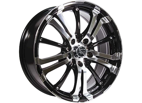 RTX Wheels ARSENIC 16X7 5-100/114.3 40P C73.1 BLACK MACHINED