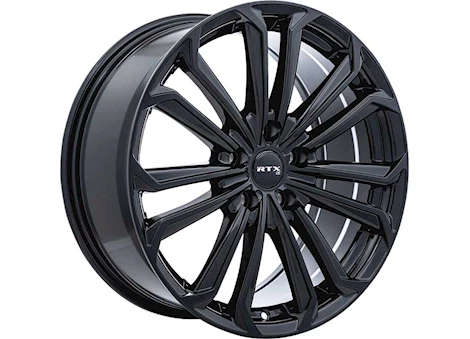 RTX Wheels Aura 17x7.5 5x114.3 et42 cb60.1 gloss black Main Image