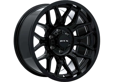 RTX Wheels CLAW 18X9 8X170 ET-12 CB125.1 GLOSS BLACK