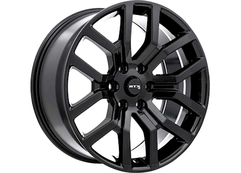 RTX Wheels FD-01 20X9 6X135 ET30 CB87.1 GLOSS BLACK