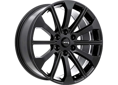 RTX Wheels FD-02 20X9 6X135 ET30 CB87.1 GLOSS BLACK