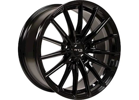 RTX Wheels FF15 20X8.5 5X114.3 ET40 CB73.1 GLOSS BLACK