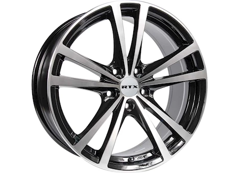 RTX Wheels FORCE 15X6.5 4X100 ET42 CB73.1 BLACK MACHINED