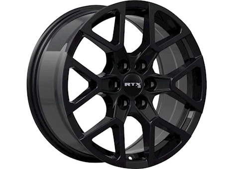 RTX Wheels Gm-02 18x8 6x120 et35 cb67.1 gloss black Main Image