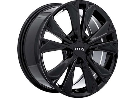 RTX Wheels Hd-01 18x7.5 5x114.3 et45 cb64.1 gloss black Main Image