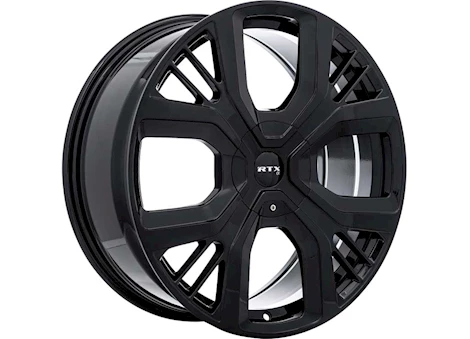 RTX Wheels PS-01 19X8 5X108 ET45 CB63.4 GLOSS BLACK