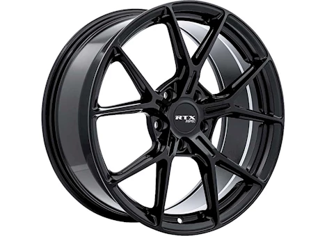 RTX Wheels RS01 19X8.5 5X114.3 ET38 CB67.1 GLOSS BLACK