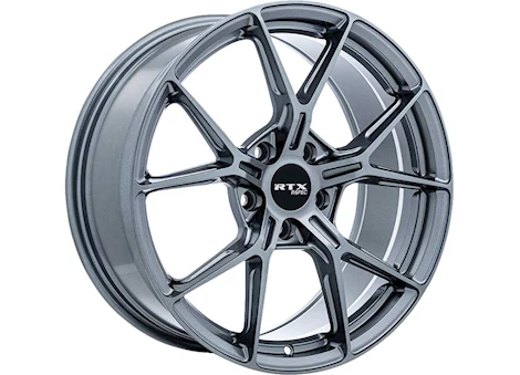 RTX Wheels RS01 18X8 5X114.3 ET38 CB67.1 GLOSS GUNMETAL