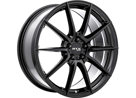 RTX Wheels RS03 18X8 5X114.3 ET40 CB67.1 GLOSS BLACK