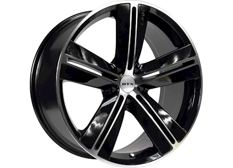 RTX Wheels SMS 18X7.5 5X114.3 ET40 CB73.1 BLACK MACHINED