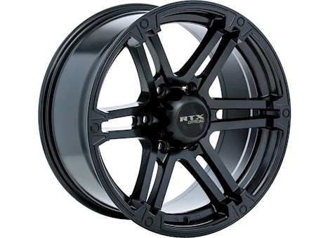 RTX Wheels SLATE 17X8 6X120 ET12 CB67.1 SATIN BLACK