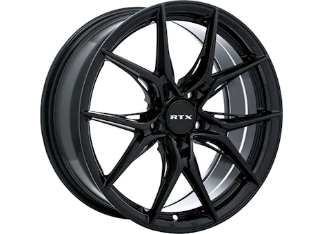 RTX Wheels SLICK 18X8.5 5X114.3 ET38 CB73.1 GLOSS BLACK