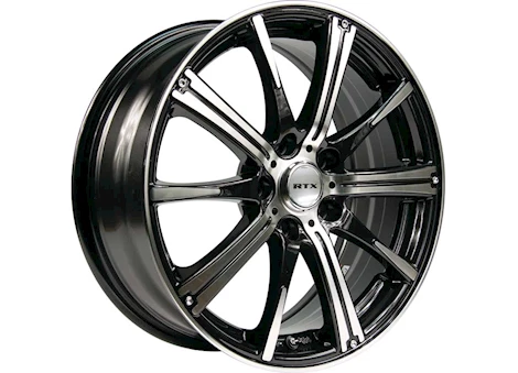 RTX Wheels SPARK 14X5.5 4X100 ET38 CB73.1 BLACK MACHINED