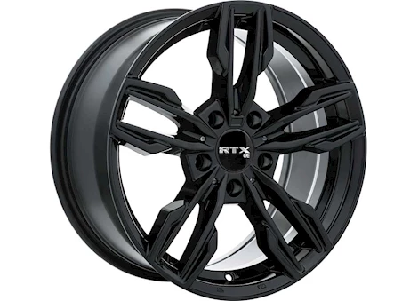 RTX Wheels STADE 17X8 5X120 ET35 CB72.6 GLOSS BLACK