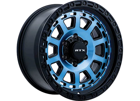 RTX Wheels TITAN 18X9 6X139.7 ET0 CB106.1 MIDNIGHT BLUE BLACK LIP