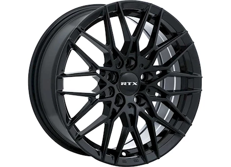 RTX Wheels V20 16x7 5x114.3 et40 cb73.1 gloss black Main Image