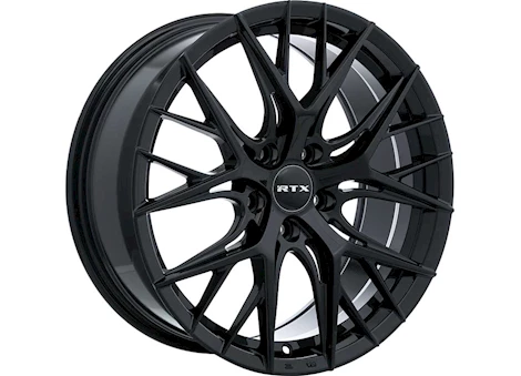 RTX Wheels VALKYRIE 18X8 5X114.3 ET40 CB73.1 GLOSS BLACK