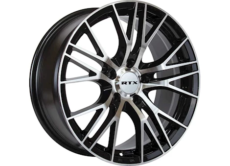 RTX Wheels VERTEX 16X7 5X114.3 ET40 C73.1 BLACK MACHINED