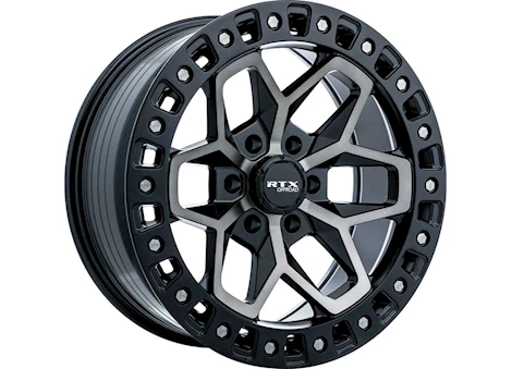 RTX Wheels ZION 17X9 6X139.7 ET0 CB106.1 SATIN BLACK TINTED BRONZE