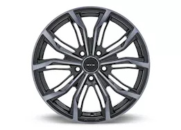 RTX Wheels Black widow 18x8 5x114.3 et42 cb73.1 black machined grey