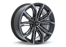 RTX Wheels Black widow 16x7 5x114.3 et40 cb73.1 black machined grey