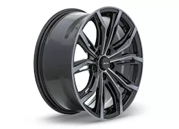 RTX Wheels Black widow 18x8 5x114.3 et42 cb73.1 black machined grey